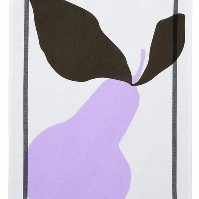 Dish towels - Kitchen towel Poire Lilas 50 X 70 - LA CERISE SUR LE GATEAU