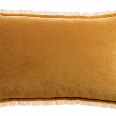 Coussins - Coussin uni Fara Cannelle 30 x 50 - MAISON VIVARAISE - SDE VIVARAISE WINKLER