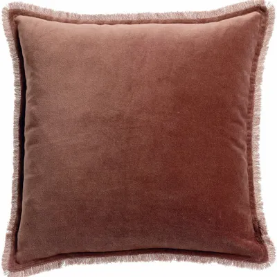 Cushions - Plain cushion Fara Café 45 X 45 - MAISON VIVARAISE - SDE VIVARAISE WINKLER