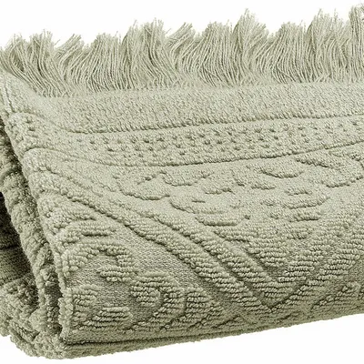 Other bath linens - Zoe Guest Towel Tilleul 30 X 50 - MAISON VIVARAISE - SDE VIVARAISE WINKLER