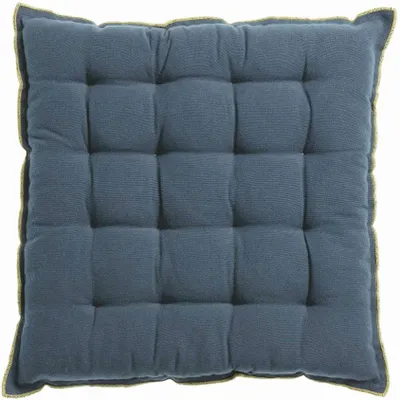 Table linen - Grace Recycled Chair Pad Corinthe 40 X 40 X 3 - MAISON VIVARAISE - SDE VIVARAISE WINKLER