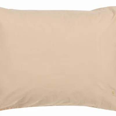 Linge de lit - Taie d'oreiller Céleste Muscade 50 x 70 - LA CERISE SUR LE GATEAU