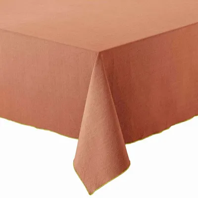 Nappes - Nappe recyclée Grace Cuivre 180 x 350 - MAISON VIVARAISE - SDE VIVARAISE WINKLER
