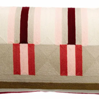 Coussins - Coussin brodé Jason Mousse 30 x 50 - MAISON VIVARAISE - SDE VIVARAISE WINKLER