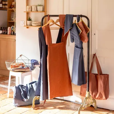 Dish towels - Recycled kitchen towel Isae Corinthe 50 X 70 - MAISON VIVARAISE - SDE VIVARAISE WINKLER
