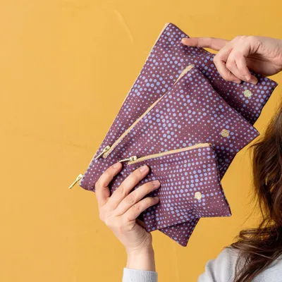 Clutches - Voluto Pouch Multicolore 14 X 19 X 1 - LA CERISE SUR LE GATEAU