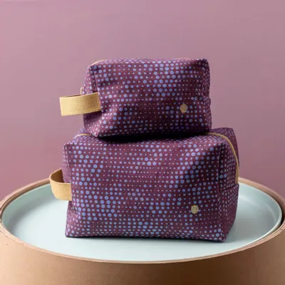 Pochettes - Trousse cube Voluto Multicolore L 14 x 22 x 11 - LA CERISE SUR LE GATEAU
