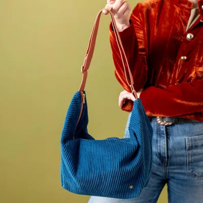 Sacs et cabas - Sac demi-lune Loen Ocean 53 x 28 x 12 - LA CERISE SUR LE GATEAU