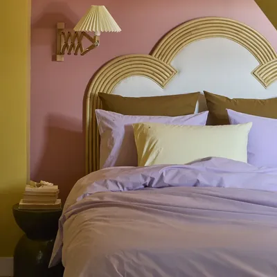 Bed linens - Céleste Duvet Cover Lilas 240 X 240 - LA CERISE SUR LE GATEAU
