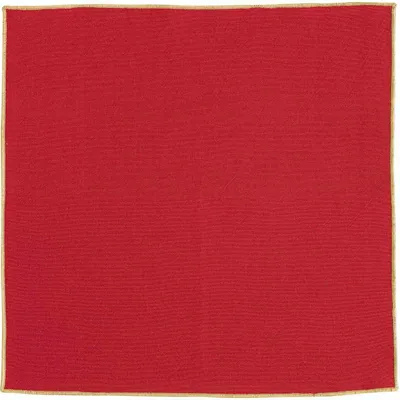 Napkins - Recycled Napkin Grace Rubis 40 X 40 - MAISON VIVARAISE - SDE VIVARAISE WINKLER
