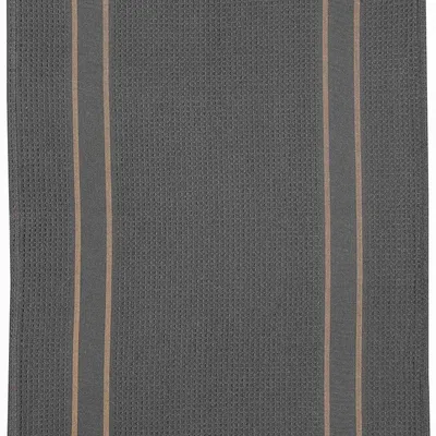 Dish towels - Recycled kitchen towel Lars Carbone 50 X 70 - MAISON VIVARAISE - SDE VIVARAISE WINKLER