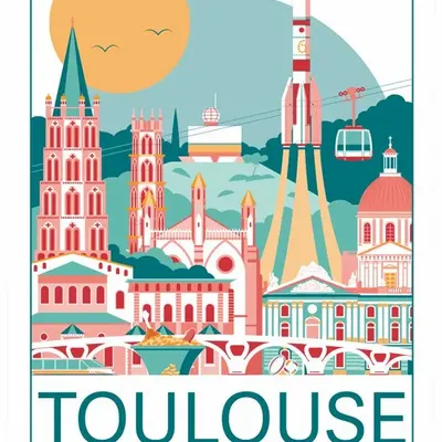 Dish towels - Kitchen towel Toulouse Écru 48 X 72 - MAISON VIVARAISE - SDE VIVARAISE WINKLER