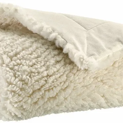 Throw blankets - Noam Maxi Throw Neige 180 X 220 - MAISON VIVARAISE - SDE VIVARAISE WINKLER