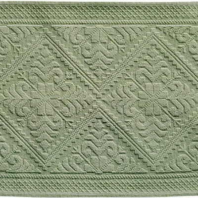 Other bath linens - Enzo Bath Mat Tilleul 54 X 64 - MAISON VIVARAISE - SDE VIVARAISE WINKLER