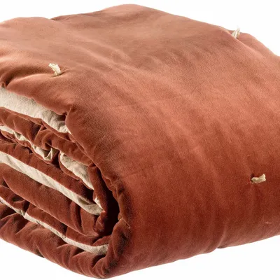 Throw blankets - Knotted stitch throw Elise Tabac 140 X 200 - MAISON VIVARAISE - SDE VIVARAISE WINKLER