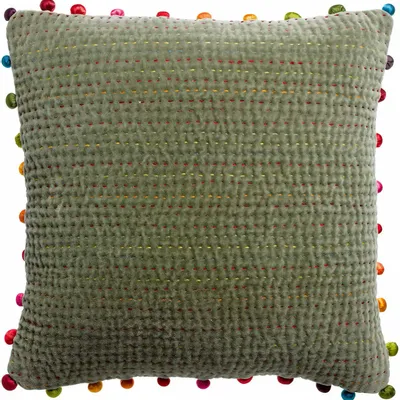 Coussins - Coussin Gastounet Verveine 45 x 45 - MAISON VIVARAISE - SDE VIVARAISE WINKLER