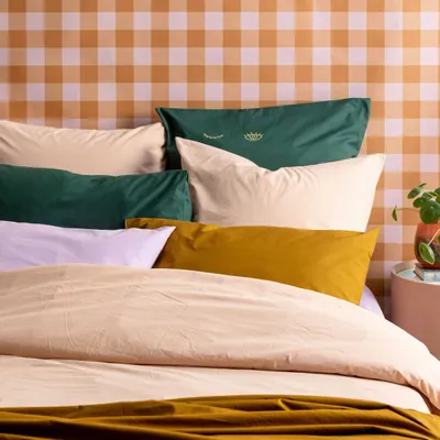 Bed linens - Céleste Duvet Cover Muscade 240 X 220 - LA CERISE SUR LE GATEAU