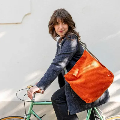 Bags and totes - Loen Nomad Bag Terracotta 38 X 40 - LA CERISE SUR LE GATEAU
