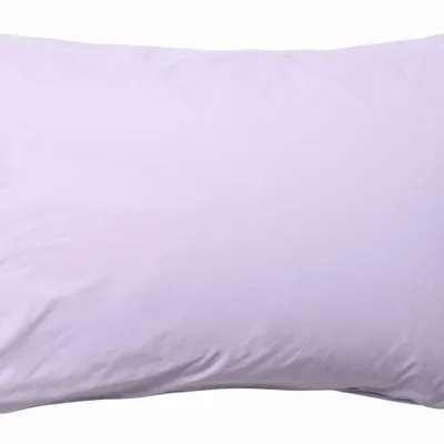 Linge de lit - Taie d'oreiller Céleste Lilas 100 x 65 - LA CERISE SUR LE GATEAU
