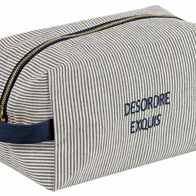 Clutches - Désordre cube pouch Finette Caviar L 14 X 22 X 11 - LA CERISE SUR LE GATEAU