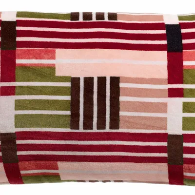 Cushions - Printed Cushion Eren Multico 30 X 50 - MAISON VIVARAISE - SDE VIVARAISE WINKLER