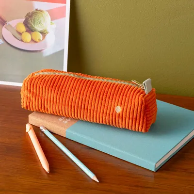 Autres fournitures bureau  - Trousse de bureau Loen Terracotta 6 x 20 x 6 - LA CERISE SUR LE GATEAU
