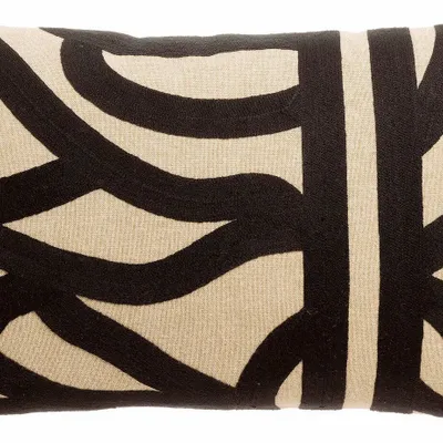 Coussins - Coussin brodé Ezia Ombre 30 x 50 - MAISON VIVARAISE - SDE VIVARAISE WINKLER