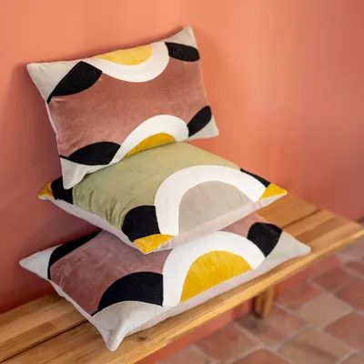 Coussins - Coussin Patou Olive 30 x 50 - MAISON VIVARAISE - SDE VIVARAISE WINKLER