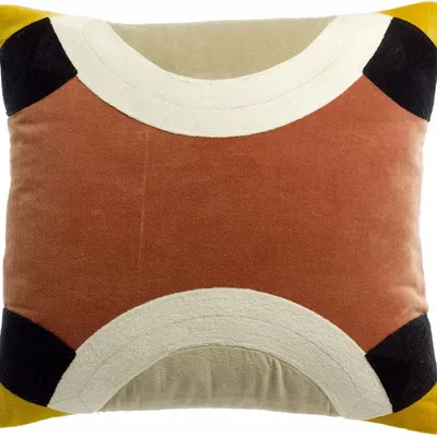 Cushions - Patou Cushion Bois de rose 45 X 45 - MAISON VIVARAISE - SDE VIVARAISE WINKLER