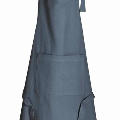 Aprons - Recycled kitchen apron Ada Corinthe 72 X 85 - MAISON VIVARAISE - SDE VIVARAISE WINKLER