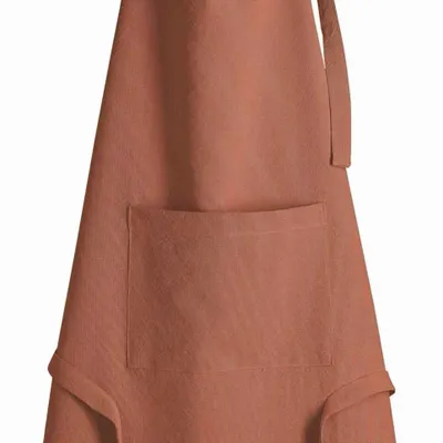 Tabliers de cuisine - Tablier de cuisine recyclé Ada Cuivre 72 x 85 - MAISON VIVARAISE - SDE VIVARAISE WINKLER