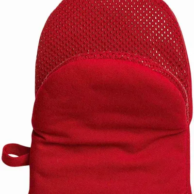 Potholders - Greg mini oven glove Rouge 15 X 20 - MAISON VIVARAISE - SDE VIVARAISE WINKLER