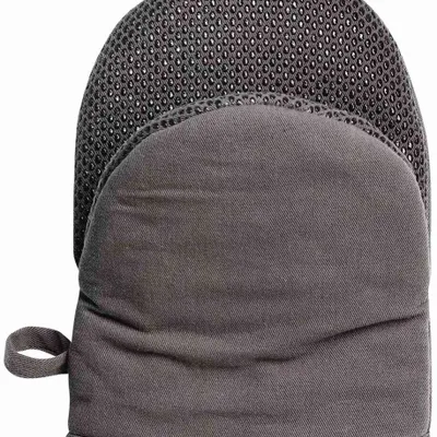 Maniques - Mini gant de cuisine Greg Ombre 15 x 20 - MAISON VIVARAISE - SDE VIVARAISE WINKLER