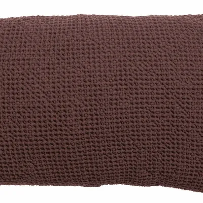 Coussins - Coussin recyclé Maia Ébène 30 x 50 - MAISON VIVARAISE - SDE VIVARAISE WINKLER