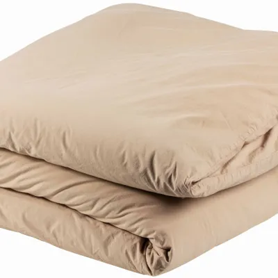 Bed linens - Céleste Duvet Cover Muscade 260 X 240 - LA CERISE SUR LE GATEAU