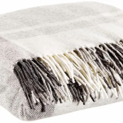 Plaids - Plaid écossais Shona Ombre 140 x 200 - MAISON VIVARAISE - SDE VIVARAISE WINKLER
