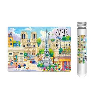 Children's games - BEAN PUZZLE 6 - TOUR DESIGN