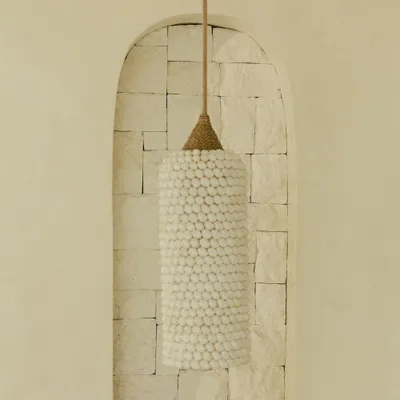 Suspensions - Suspension Botol Kerang en coquillages naturels - DESIGN TRIP