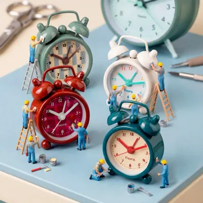 Clocks - Mini Alarm Clock and Retro Mini Alarm Clock - FISURA