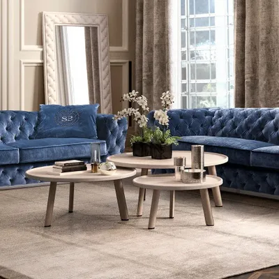 Coffee tables - WAVE COFFEE TABLES - SIWA SOFT STYLE HOME
