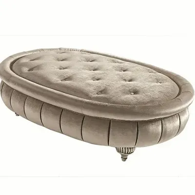 Repose-pieds - POUF OVALE FIRST LADY - SIWA SOFT STYLE HOME