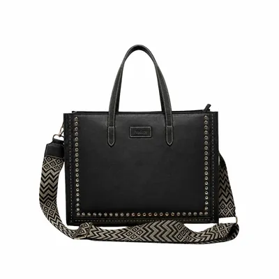 Bags and totes - Naily Romane bag - Black - PENELOPE