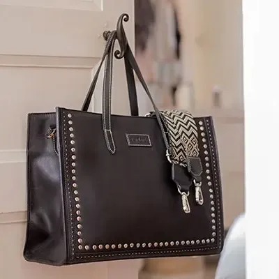 Bags and totes - Naily Romane bag - Black - PENELOPE