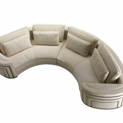 Sofas - OCEAN CURVED SOFA - SIWA SOFT STYLE HOME