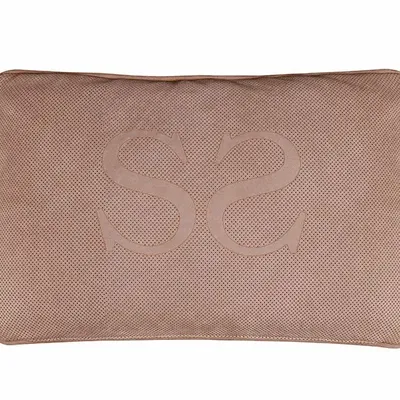 Coussins textile - COUSSIN RECTANGULAIRE AVEC LOGO SIWA BRODÉ - SIWA SOFT STYLE HOME
