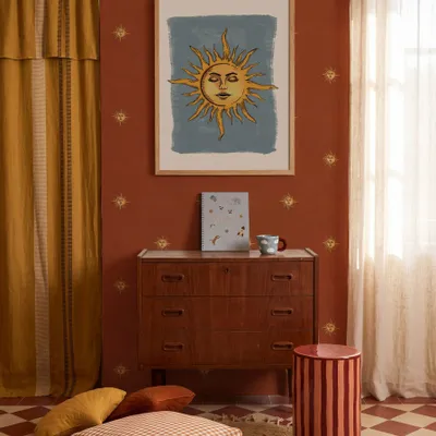 Papiers peints - Classic Sun Red - DEKORNIK