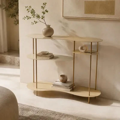 Office furniture and storage - Organic console - STEELE