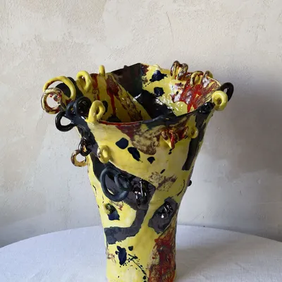 Céramique - Vase en Céramique Sculpté - WOJCIECH DZIENNIAK ART