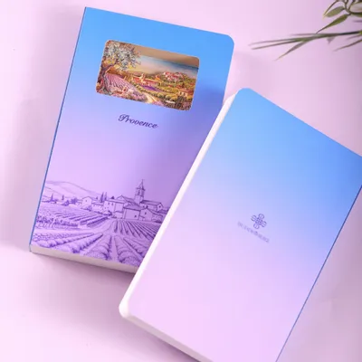 Papeterie bureau - Carnet d'art en papier 3D — Provence - BUDDHIHERZ