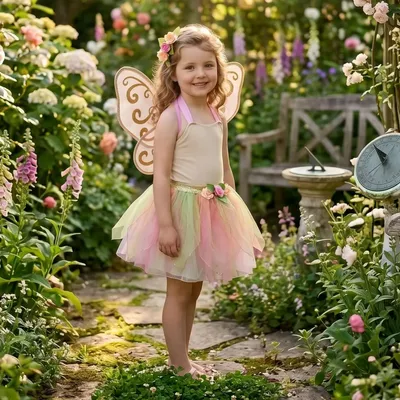 Children's dress-up - ELF Tutu and Fairy Wings Set - LABAY